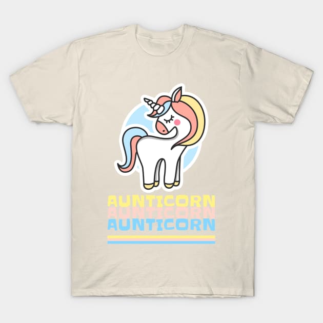 Aunticorn T-Shirt by StylishPrinting